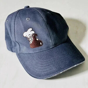 The Brownie Baker Baseball Hat Cap Cotton Flex - Gray S/M